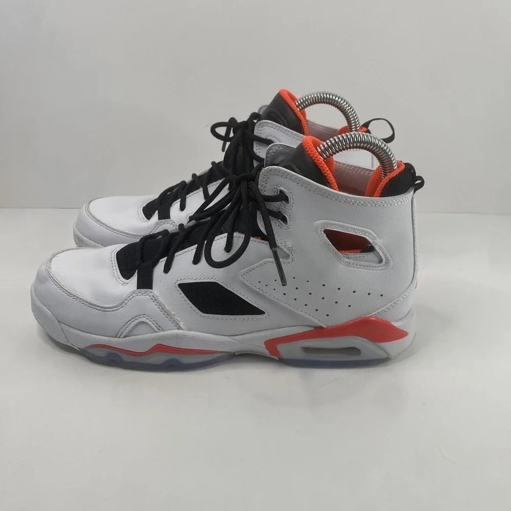 Nike Air‎ Jordan Flight Club '91 White Infrared DM1685-106 Size 7Y. Ships Today!